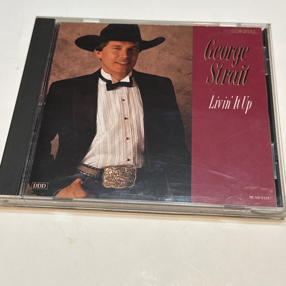 Livin'‎ It Up by George Strait (CD, Jan-2001, Universal Special Products)